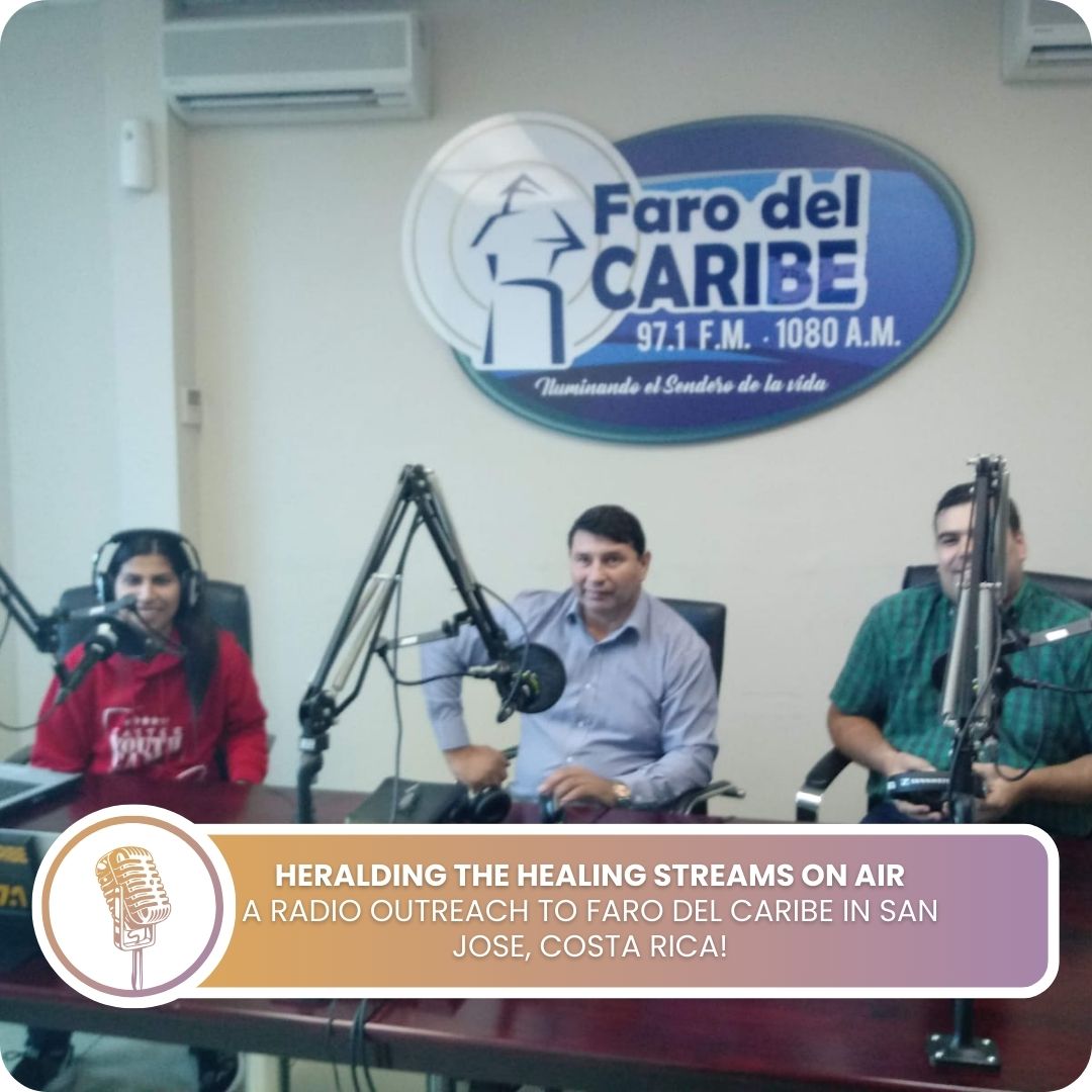 HERALDING THE HEALING STREAMS ON AIR!
