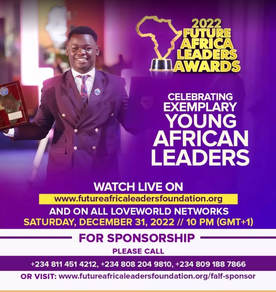 1 DAY TO GO: IT'S THE 2022 FUTURE AFRICA LEADERS AWARDS!