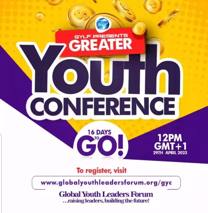 16 DAYS TO GREATER YOUTH CONFERENCE 2023❗
