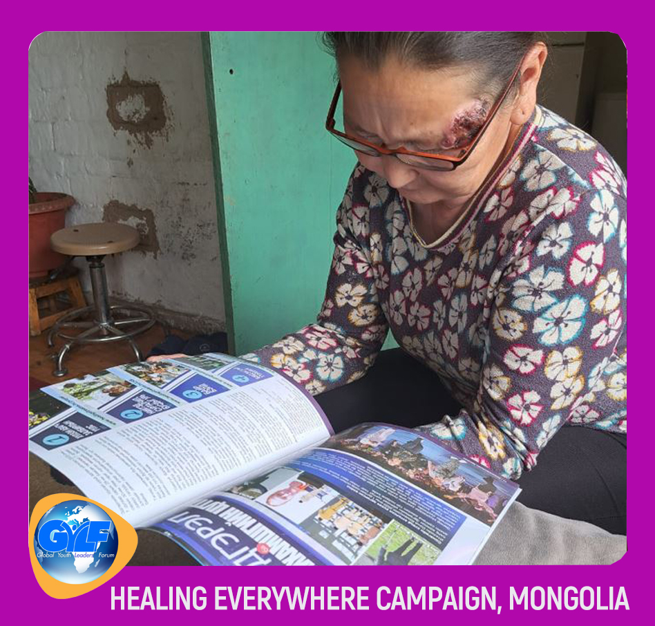 MOBILIZATION FOR JULY HSLHS: HEALING EVERYWHERE CAMPAIGN-  SPOTLIGHT ON MONGOLIA
