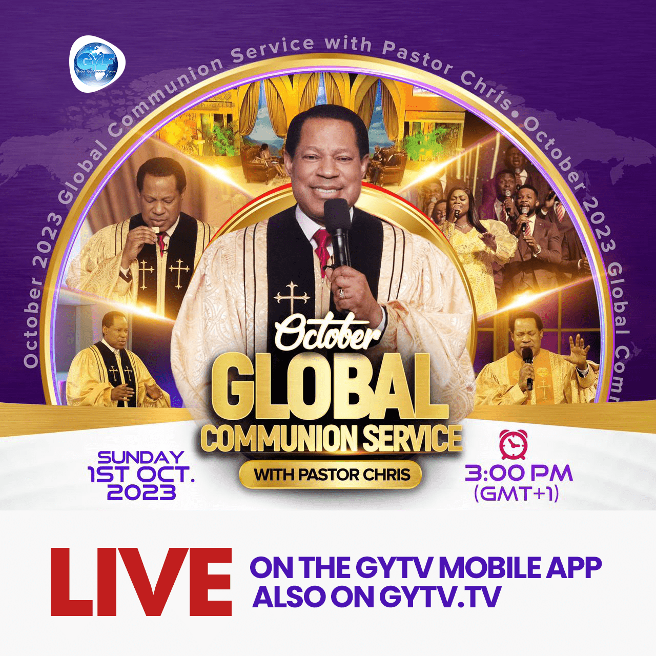 October Global Communion Service with Pastor Chris
