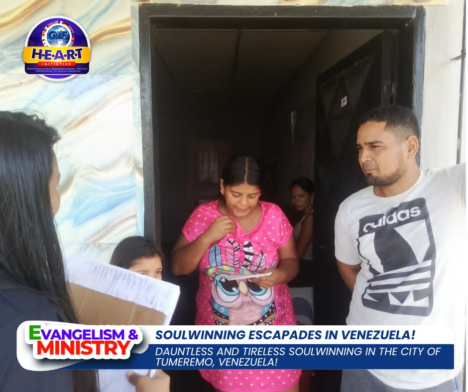 SOUL WINNING ESCAPADES IN VENEZUELA