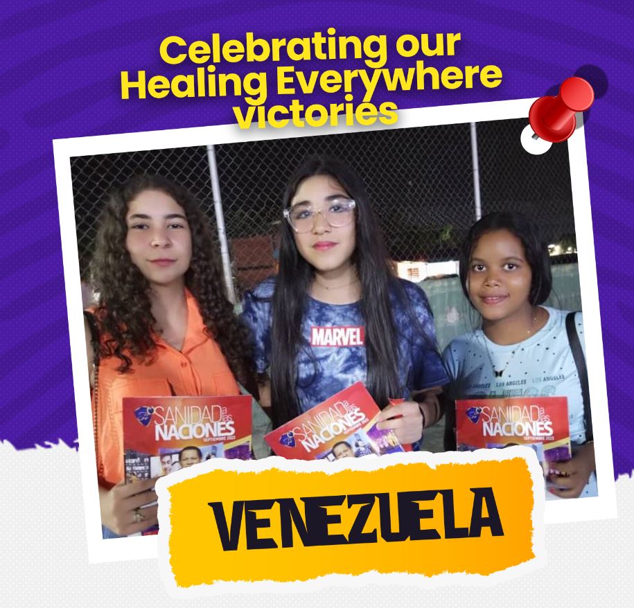 HEALING EVERYWHERE CAMPAIGN,  VENEZUELA 