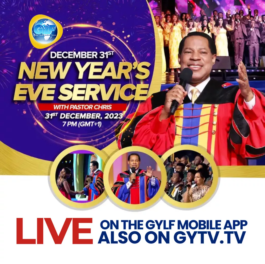 December 31st New Year's Eve Service with Pastor Chris