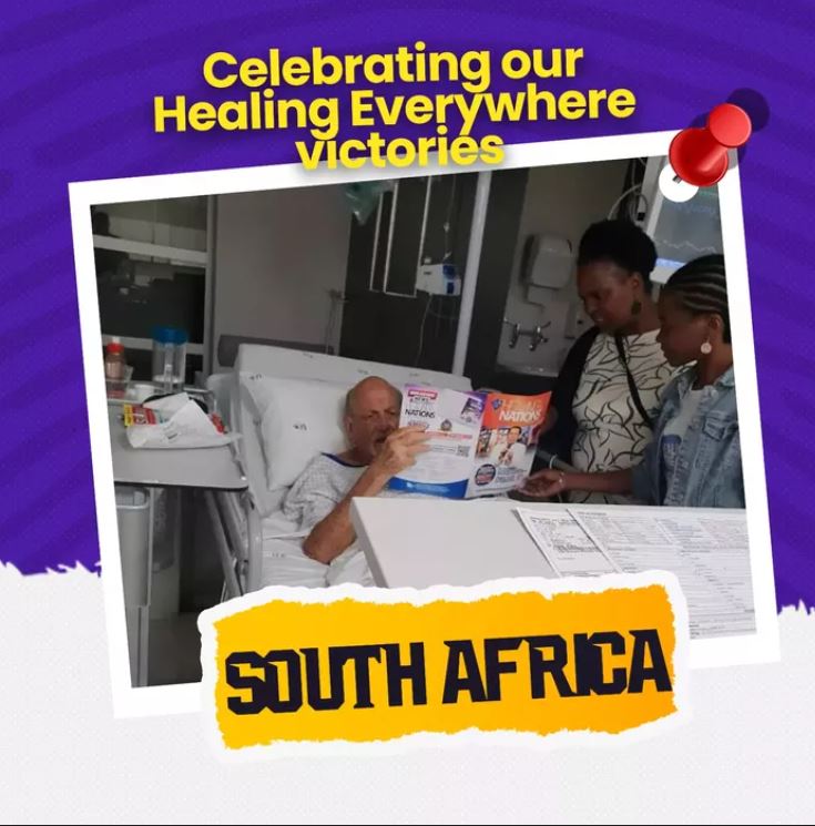 HEALING EVERYWHERE CAMPAIGN,  SOUTH AFRICA 