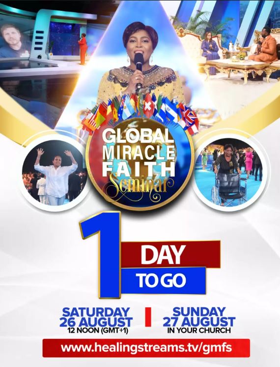 1 DAY TO GO:  GLOBAL MIRACLE FAITH SEMINAR IS HERE AGAIN📣📣 