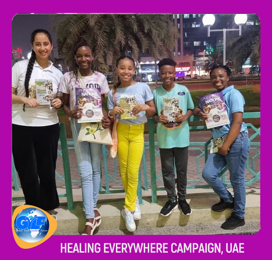 MOBILIZATION FOR JULY HSLHS: HEALING EVERYWHERE CAMPAIGN-  SPOTLIGHT ON UNITED ARAB EMIRATES