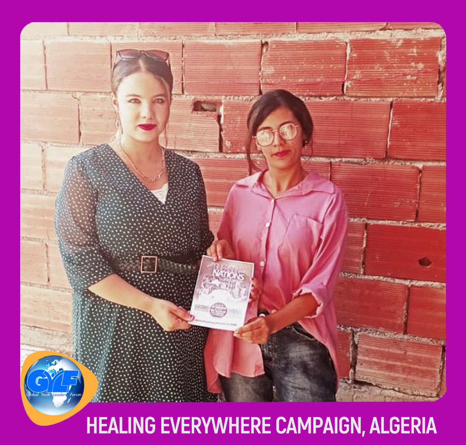 MOBILIZATION FOR JULY HSLHS: HEALING EVERYWHERE CAMPAIGN-  SPOTLIGHT ON ALGERIA 