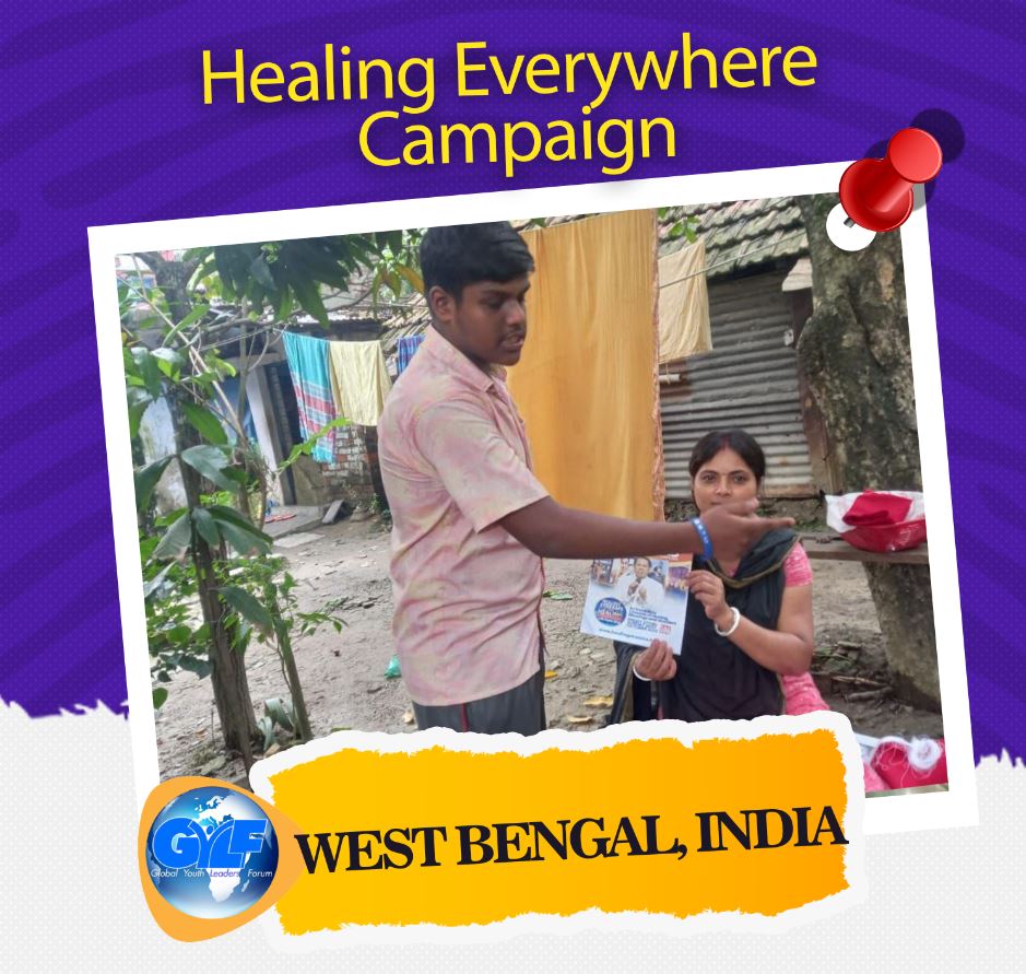 HEALING EVERYWHERE CAMPAIGN, INDIA