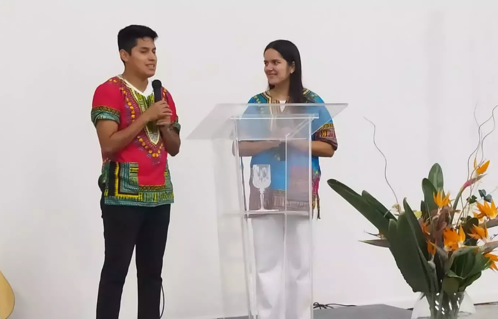 Tanira and Carlos from Uruguay 🇺🇾 had the opportunity to share what they learnt from our dear man of God, Pastor Chris, at the #IEYC2022 on 
