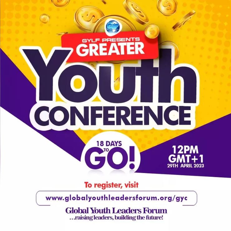 18 DAYS TO GO: GREATER YOUTH CONFERENCE 2023❗