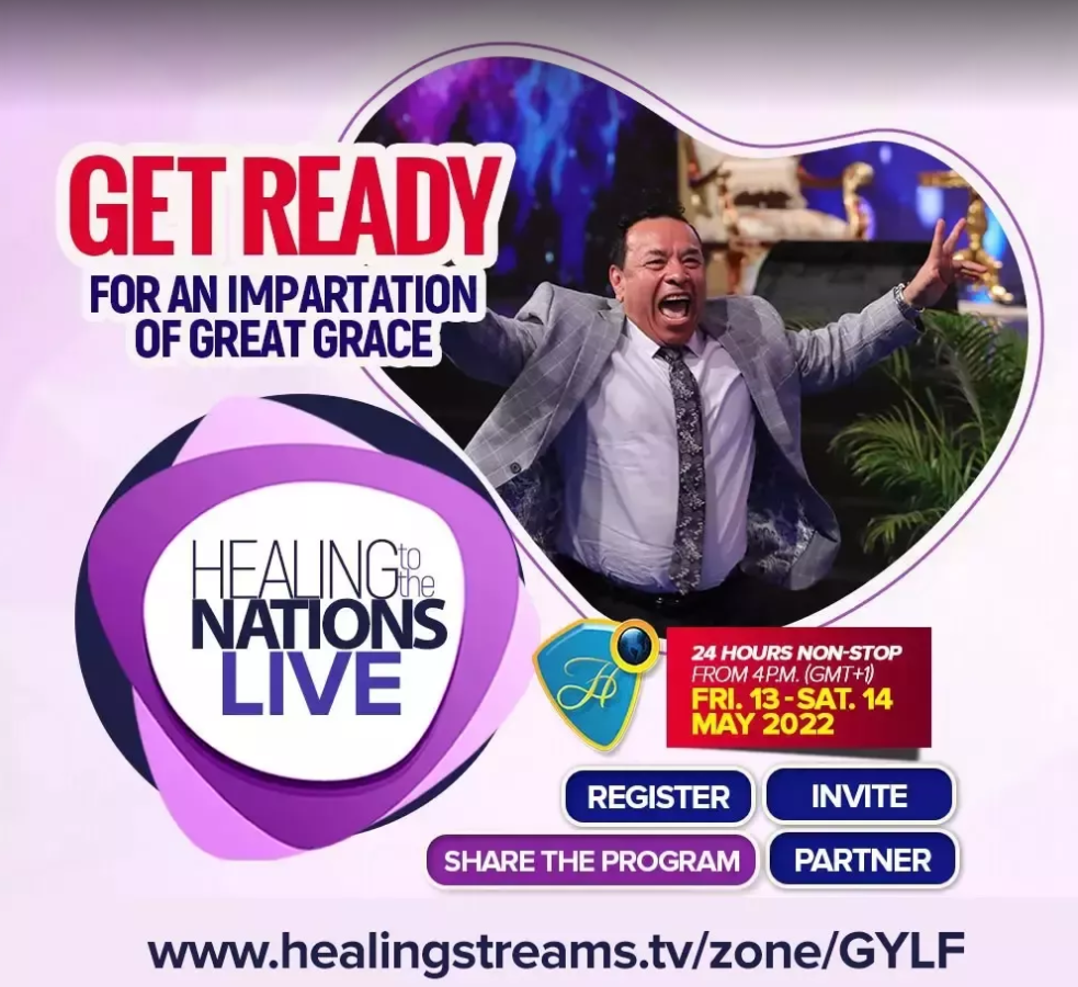 IT'S 1 DAY TO GO: HEALING TO THE NATIONS LIVE 🎉
