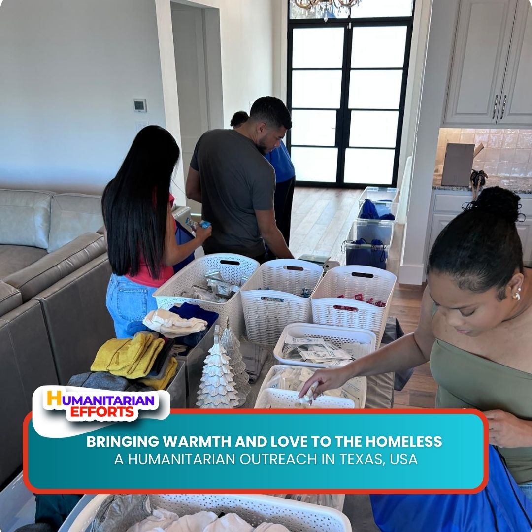 Bringing warmth, dignity, and the Gospel to the streets of Texas, USA