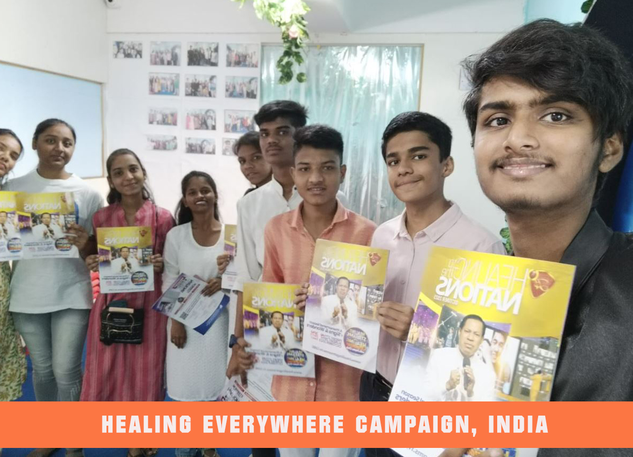 HEALING EVERYWHERE CAMPAIGN, INDIA