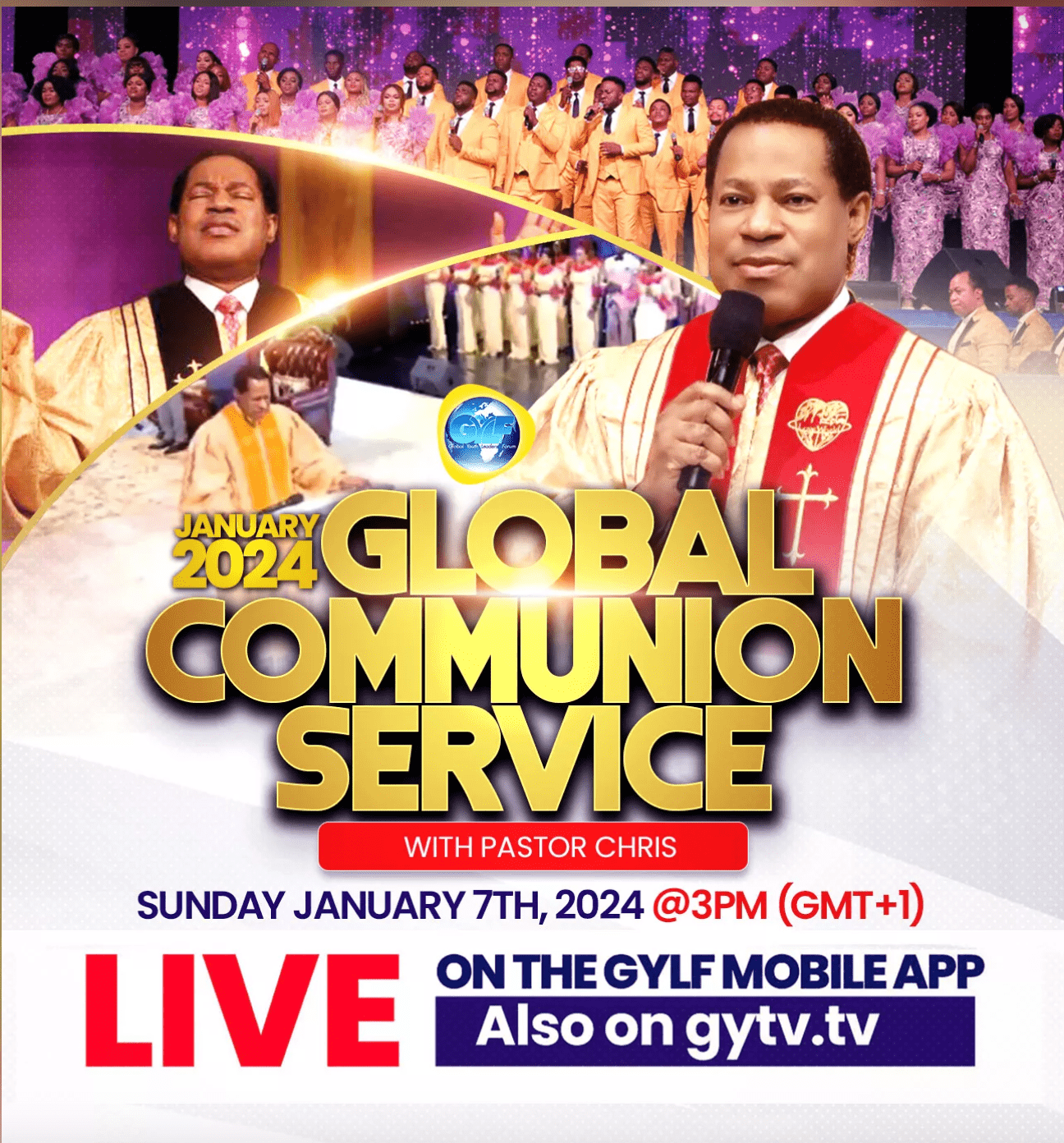 January 2024 Global Communion Service with Pastor Chris