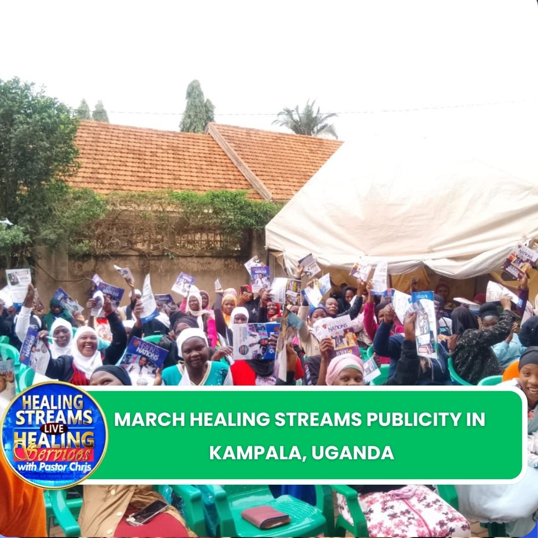 MARCH HEALING STREAMS PUBLICITY – KAMPALA 