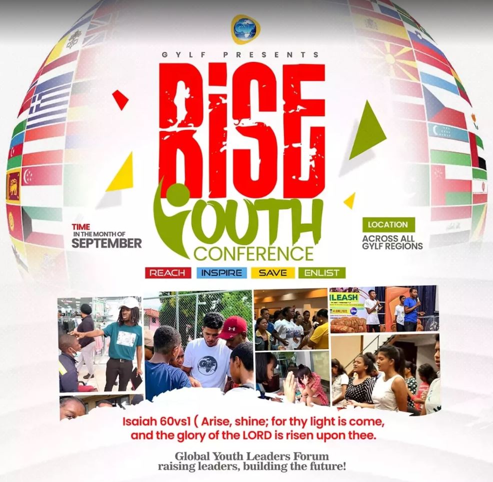 The GYLF presents RISE YOUTH CONFERENCE🔥🔥🔥