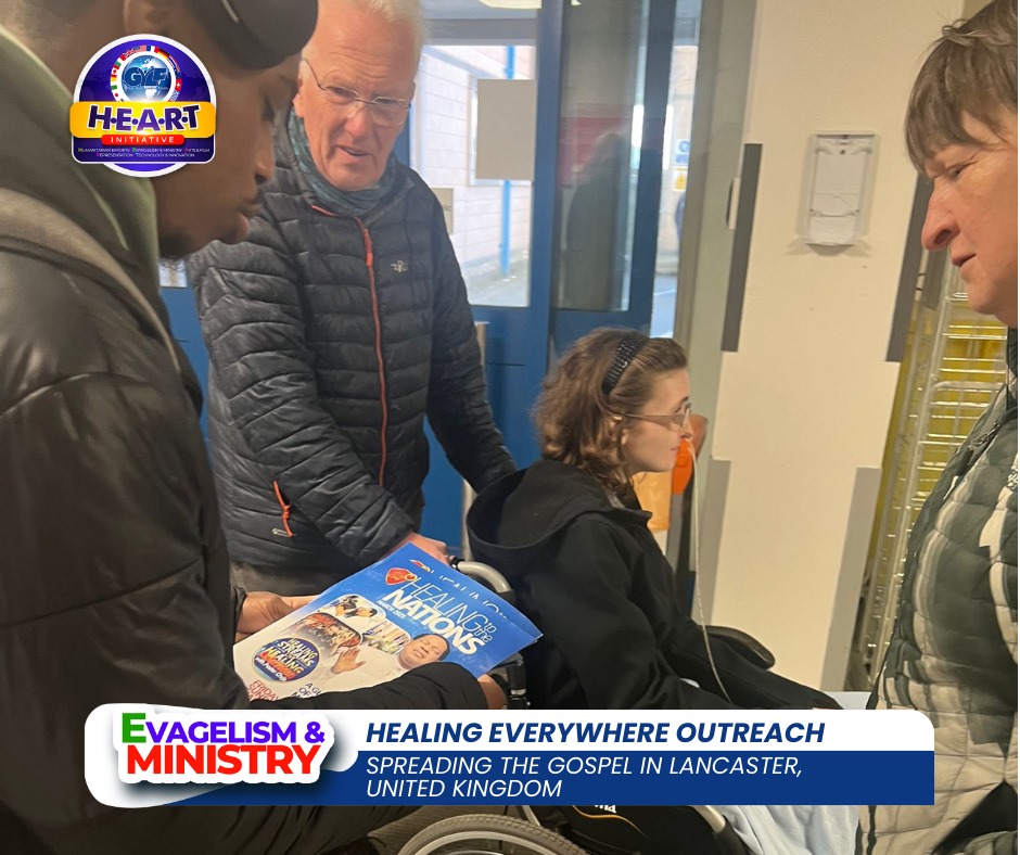 HEALING EVERYWHERE OUTREACH, LANCASTER, UK