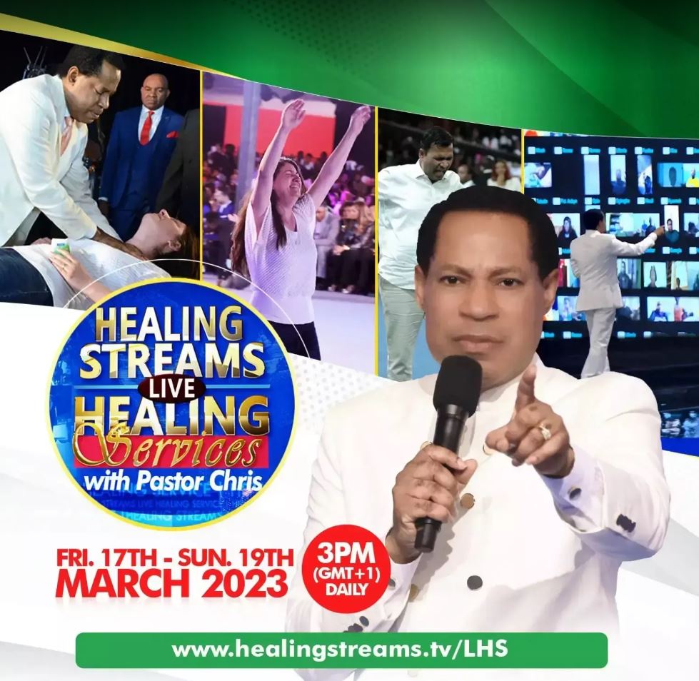 IT'S 38 DAYS TO GO! MARCH 2023 EDITION OF THE HEALING STREAMS LIVE HEALING SERVICES WITH PASTOR CHRIS