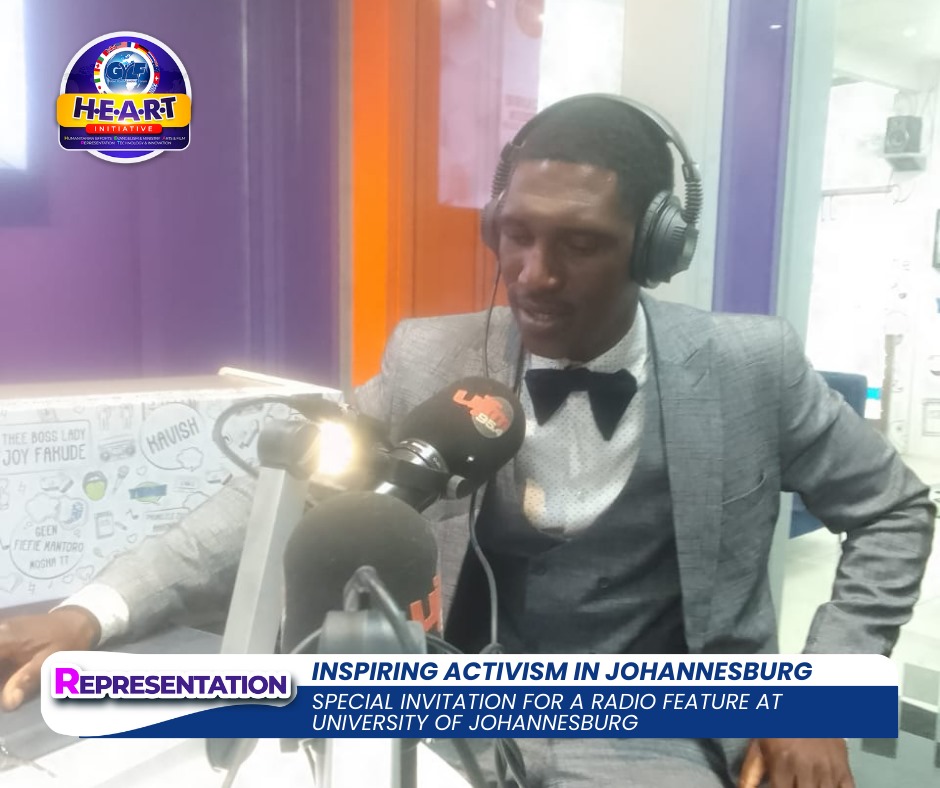 RADIO INTERVIEW AT UNIVERSITY OF JOHANNESBURG FM