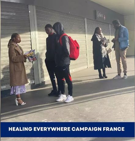 HEALING EVERYWHERE CAMPAIGN, FRANCE 