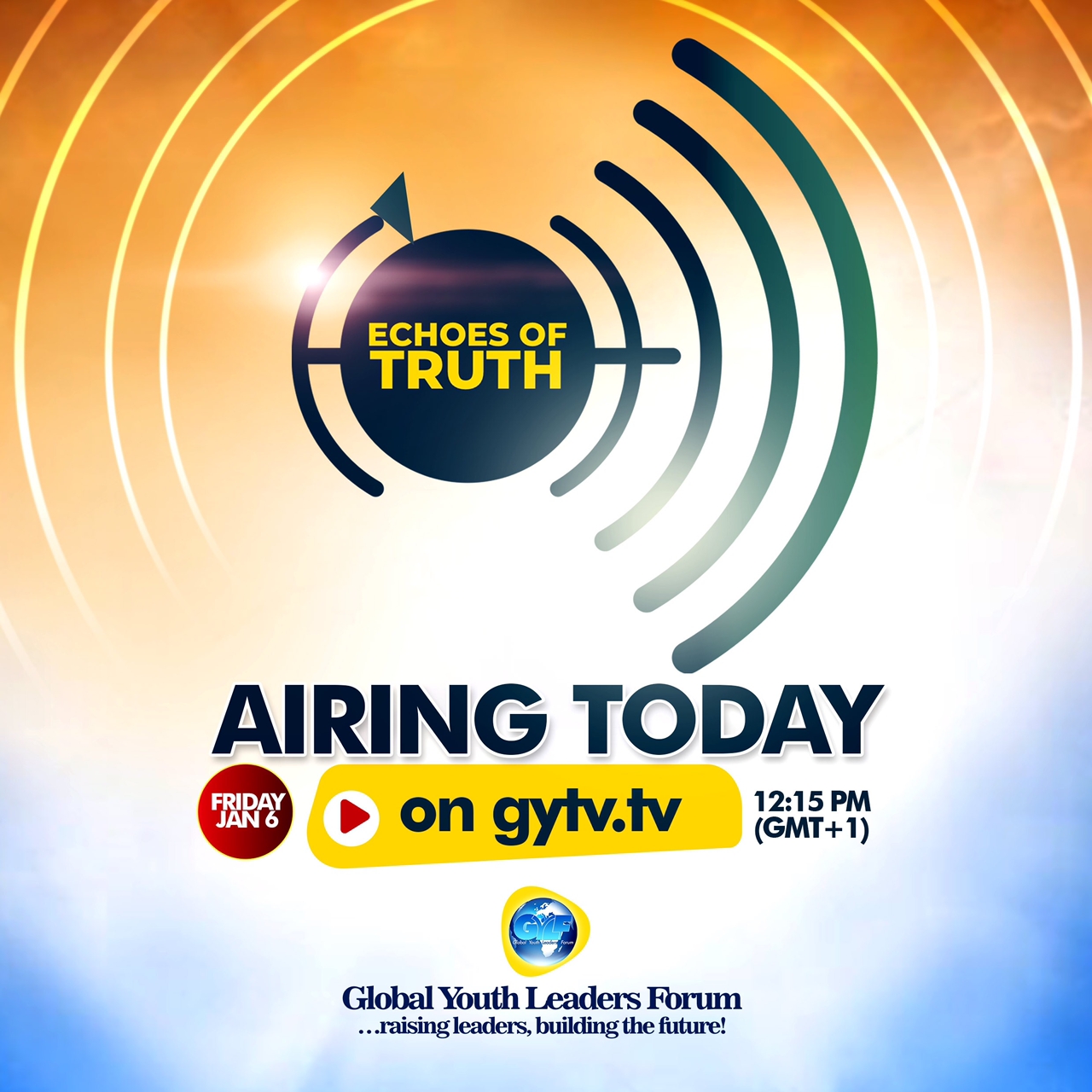 JOIN US FOR A RIDE OF TRUTH TODAY!