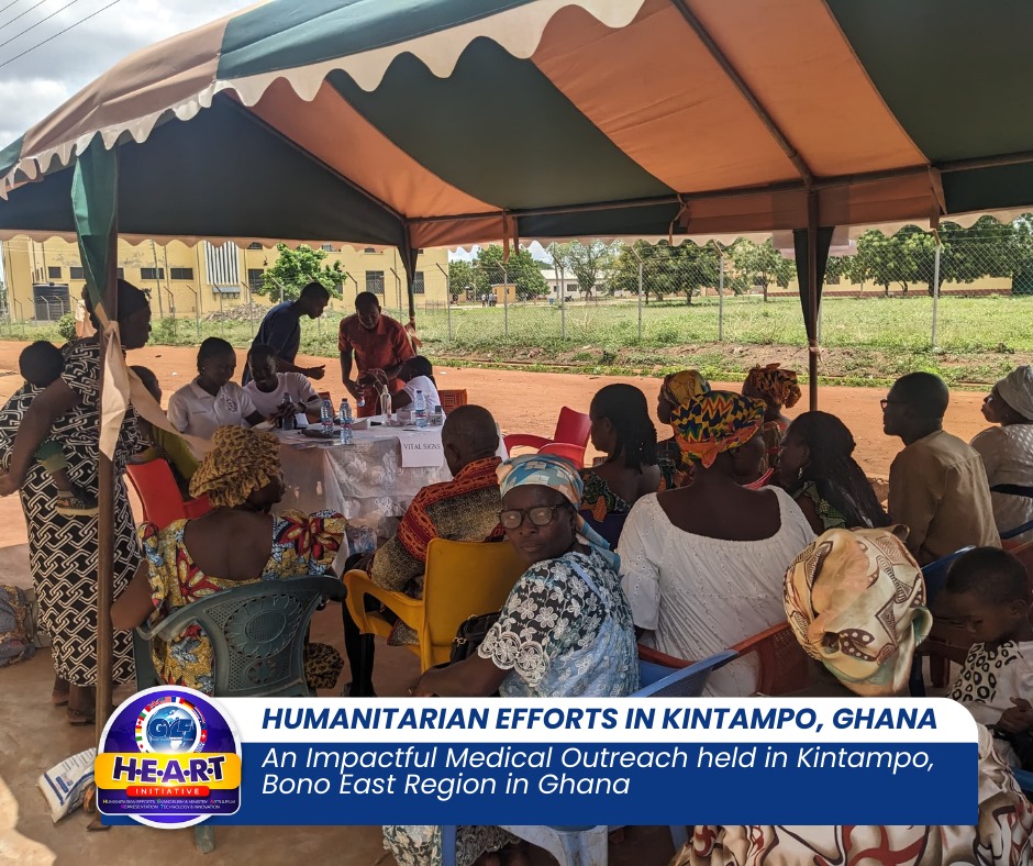 H.E.A.R.T in Motion - Medical Outreach in Bono East, Ghana