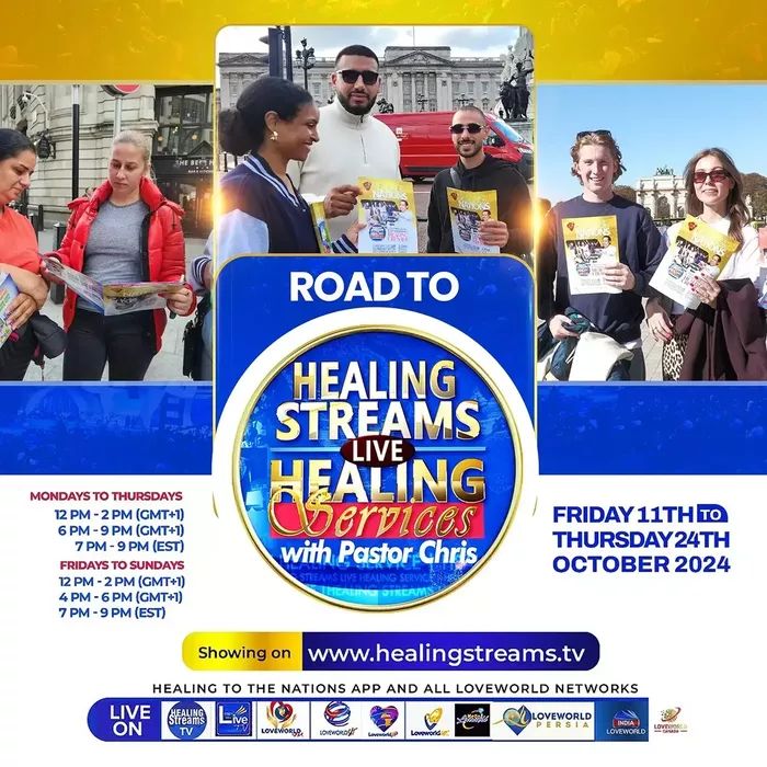 The Road to Healing Streams Live Healing Services with Pastor Chris