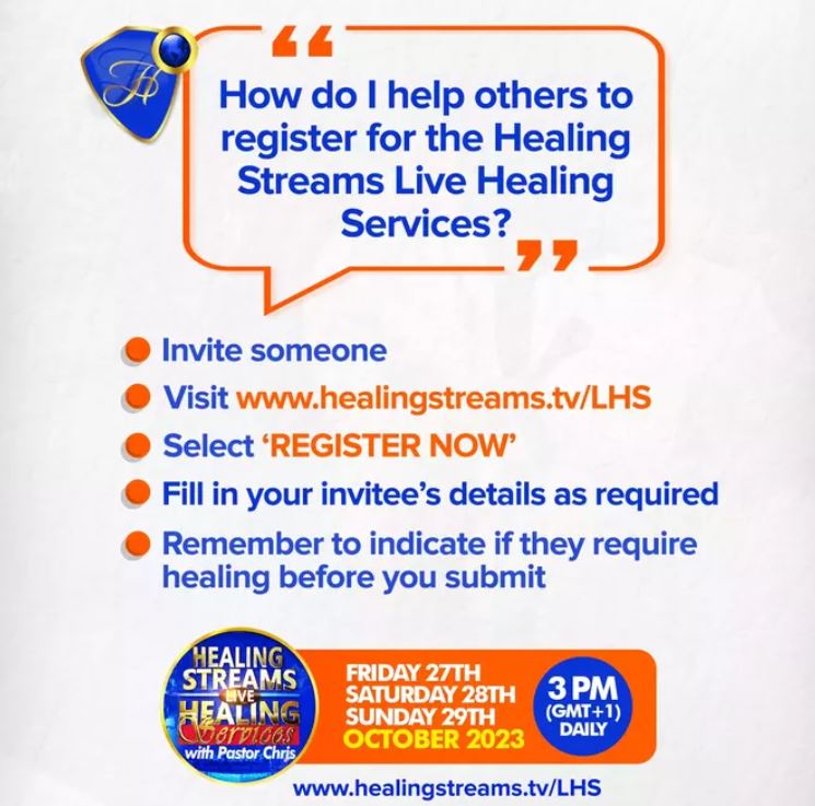 LIVE HEALING SERVICES WITH PASTOR CHRIS